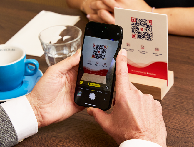 scanner le qr code