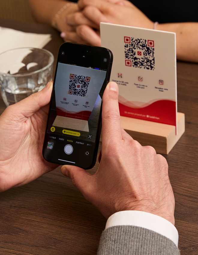 scanner le qr code