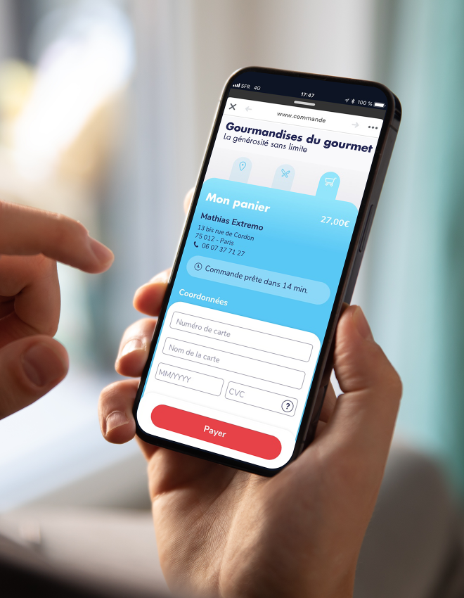 Visuel iphone  click and collect