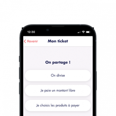 Paiement à table L'Addition