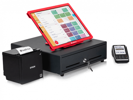 Caisse enregistreuse tactile