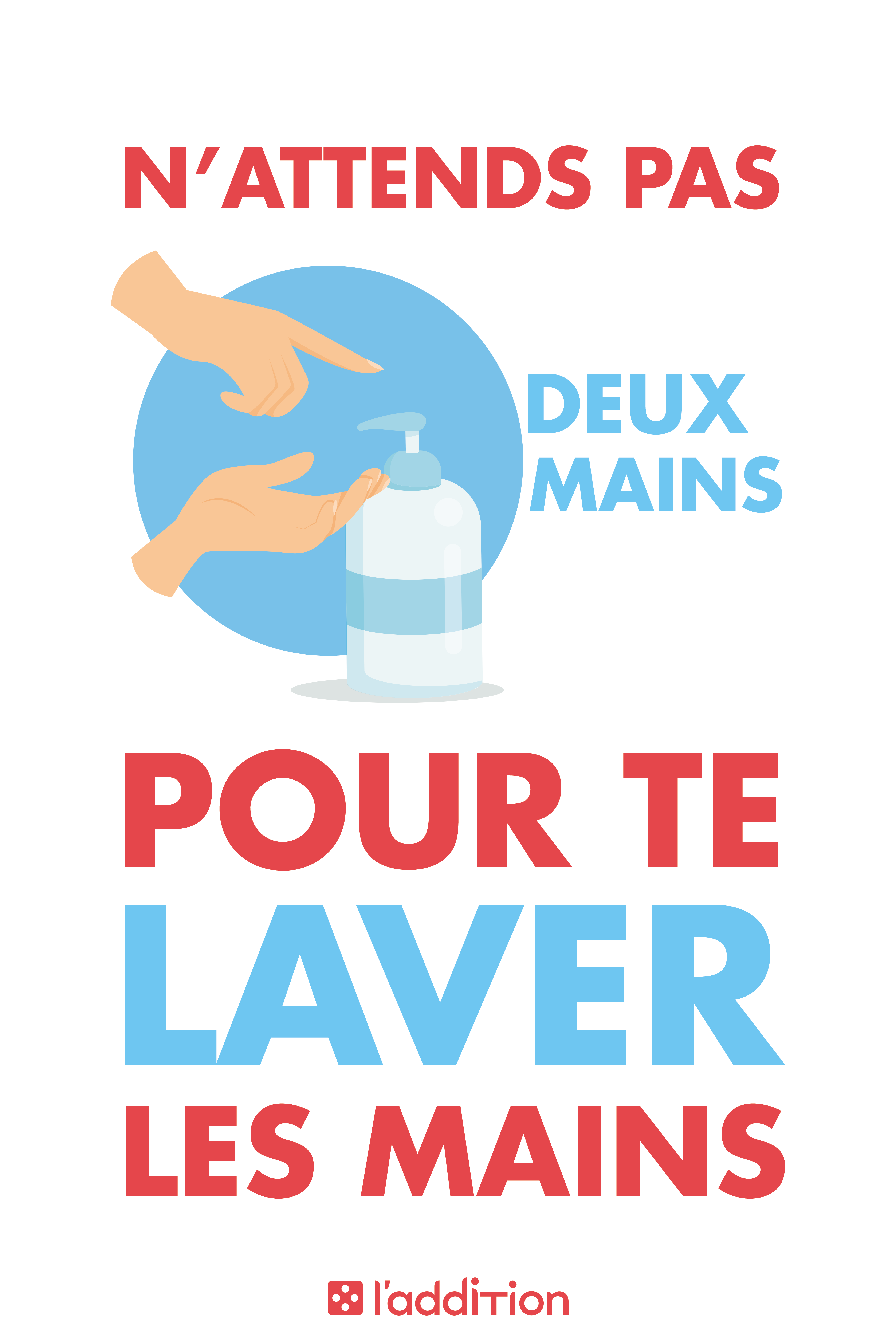 Sticker lavage