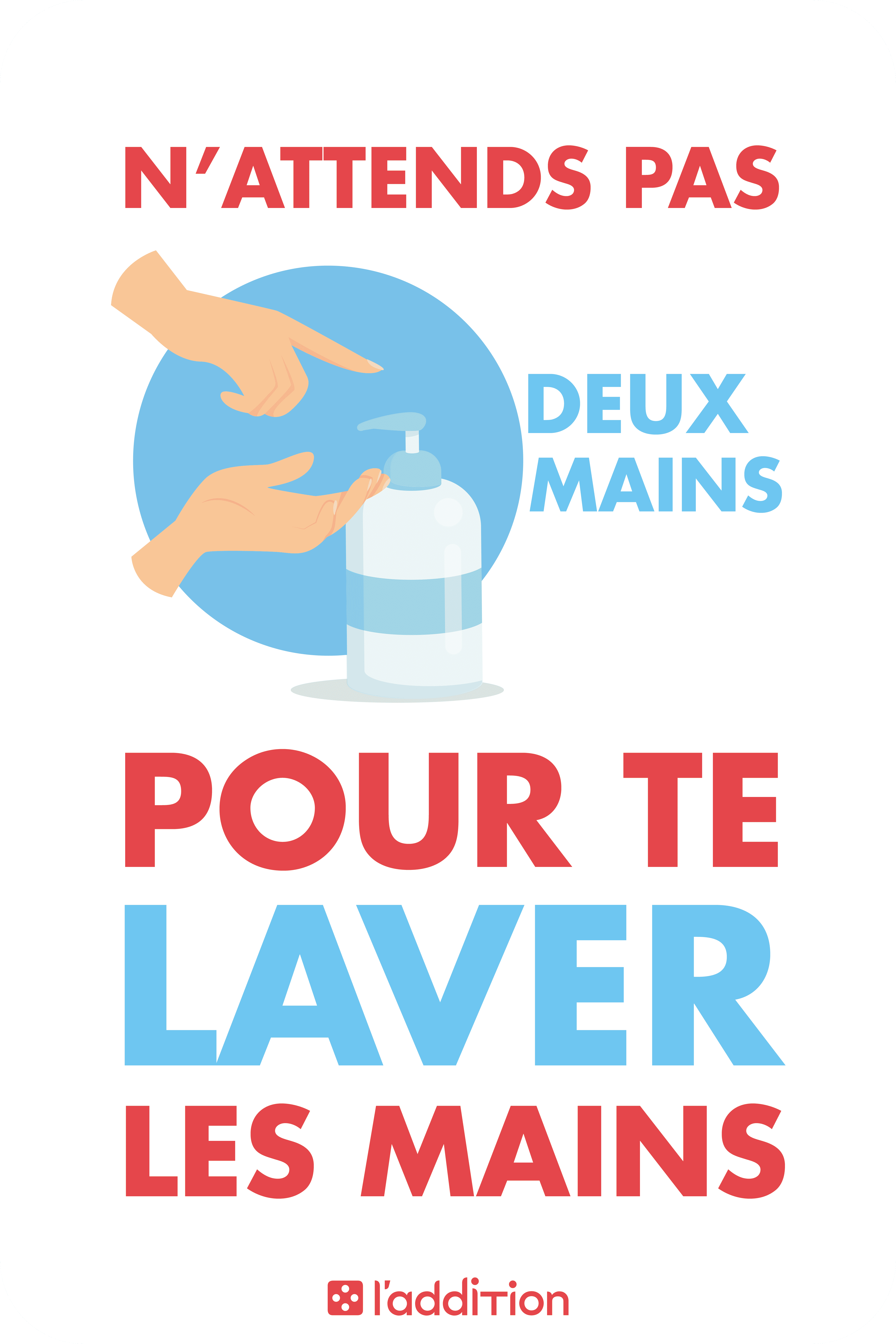 Sticker lavage