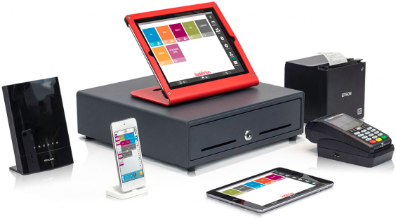 L'Addition - La meilleur caisse enregistreuse sur iPad Caisse sur iPad - L'Addition, ses télécommandes, l'imprimante et TPE