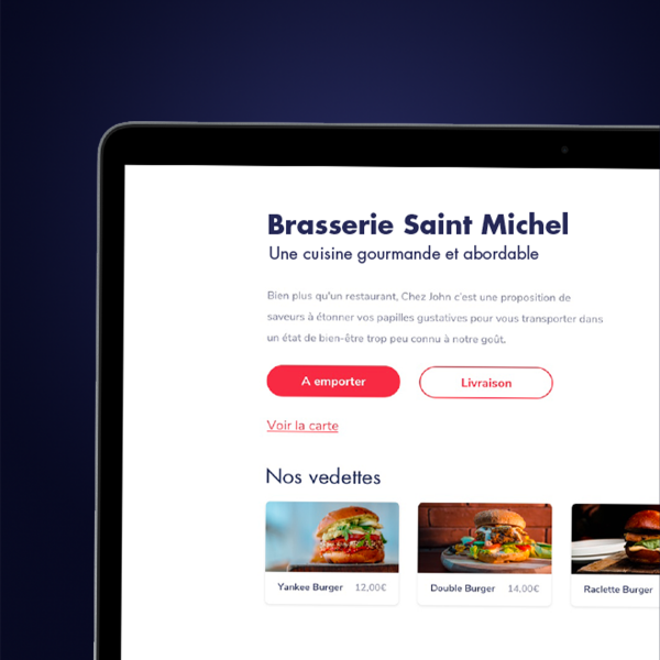 Photo click and collect brasserie Saint Michel